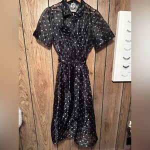 Black Polka Dot Dress